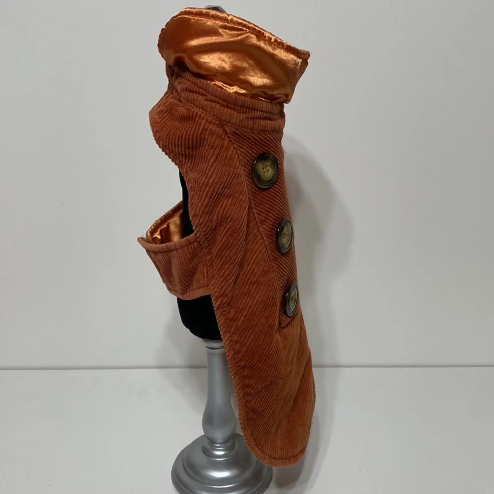 Woolrich Corduroy Dog Coat - Picture 5 of 15